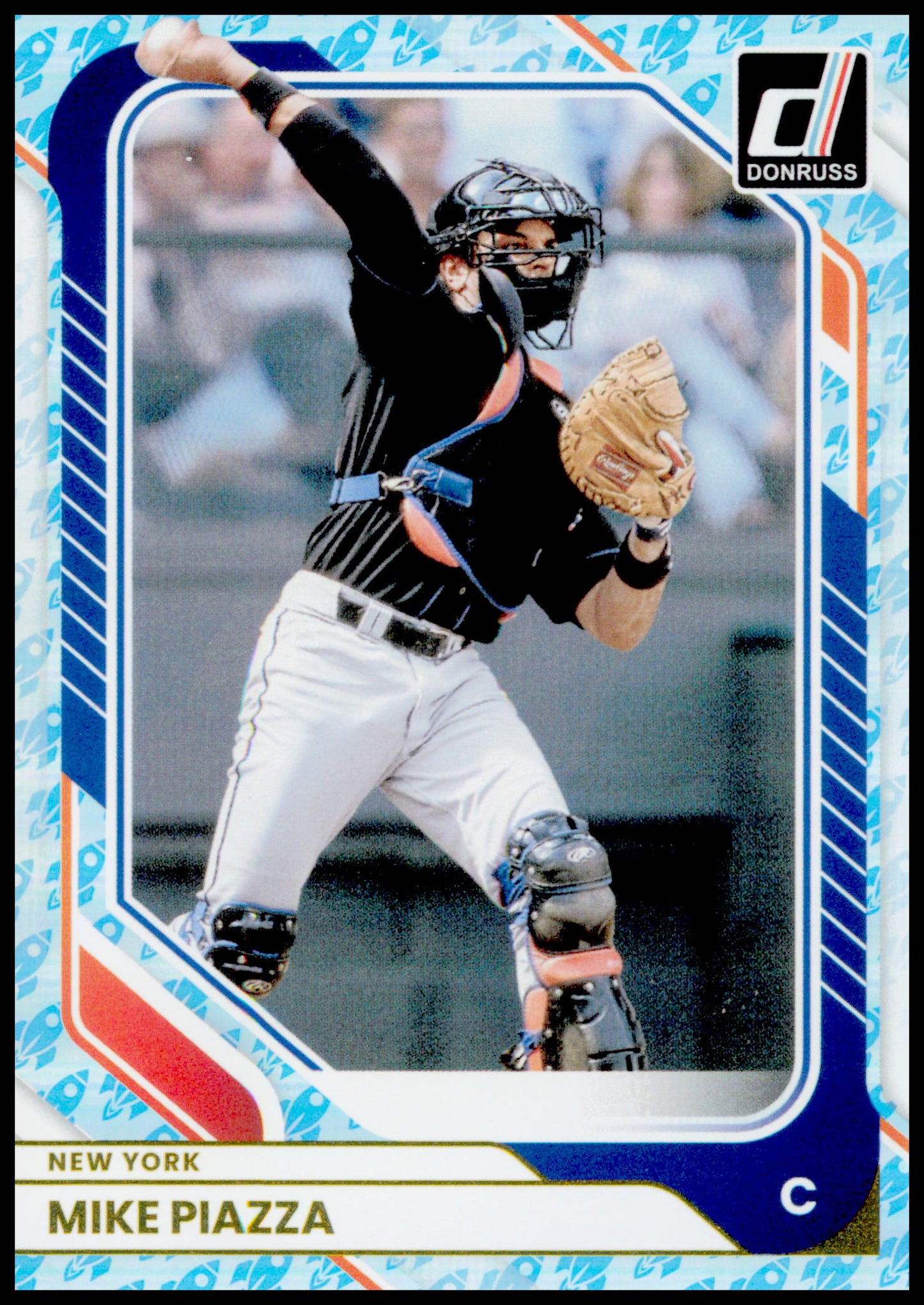 2026 Donruss Mike Piazza Card Rockets New York Mets #93