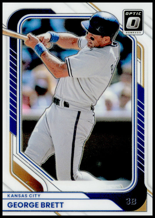 2026 Donruss George Brett Card Optic Kansas City Royals #91