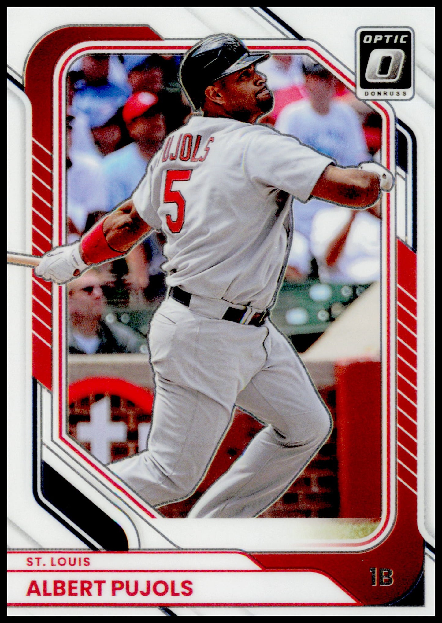 2026 Donruss Albert Pujols Card Optic St. Louis Cardinals #68