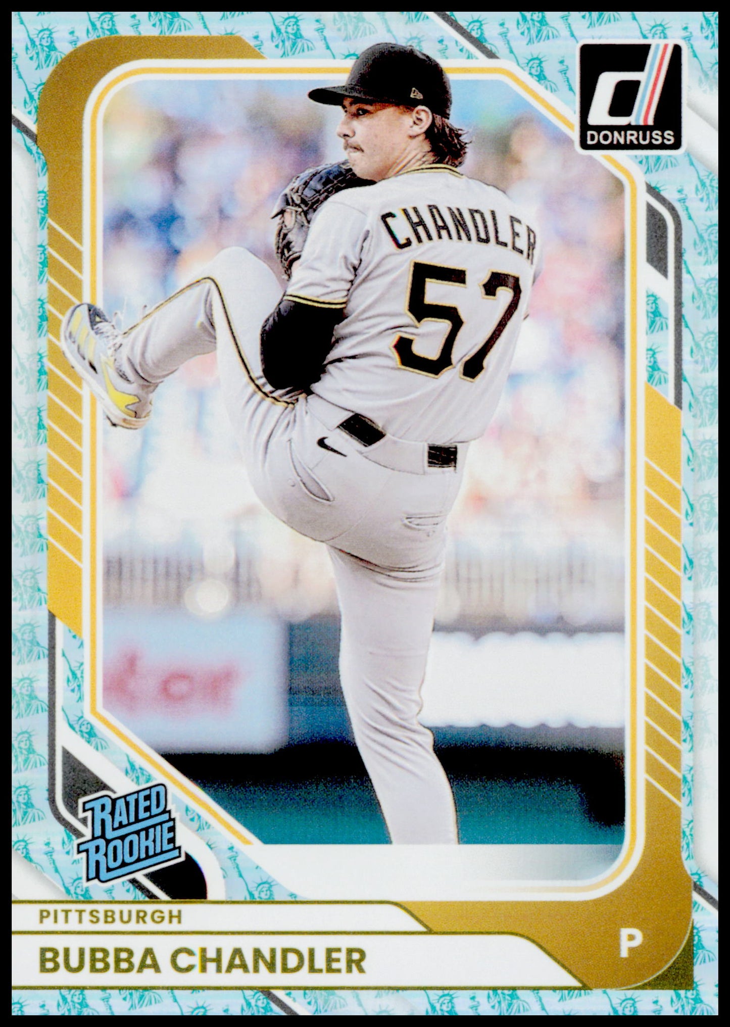 2026 Donruss Bubba Chandler Card Liberty Rookie Pittsburgh Pirates #5
