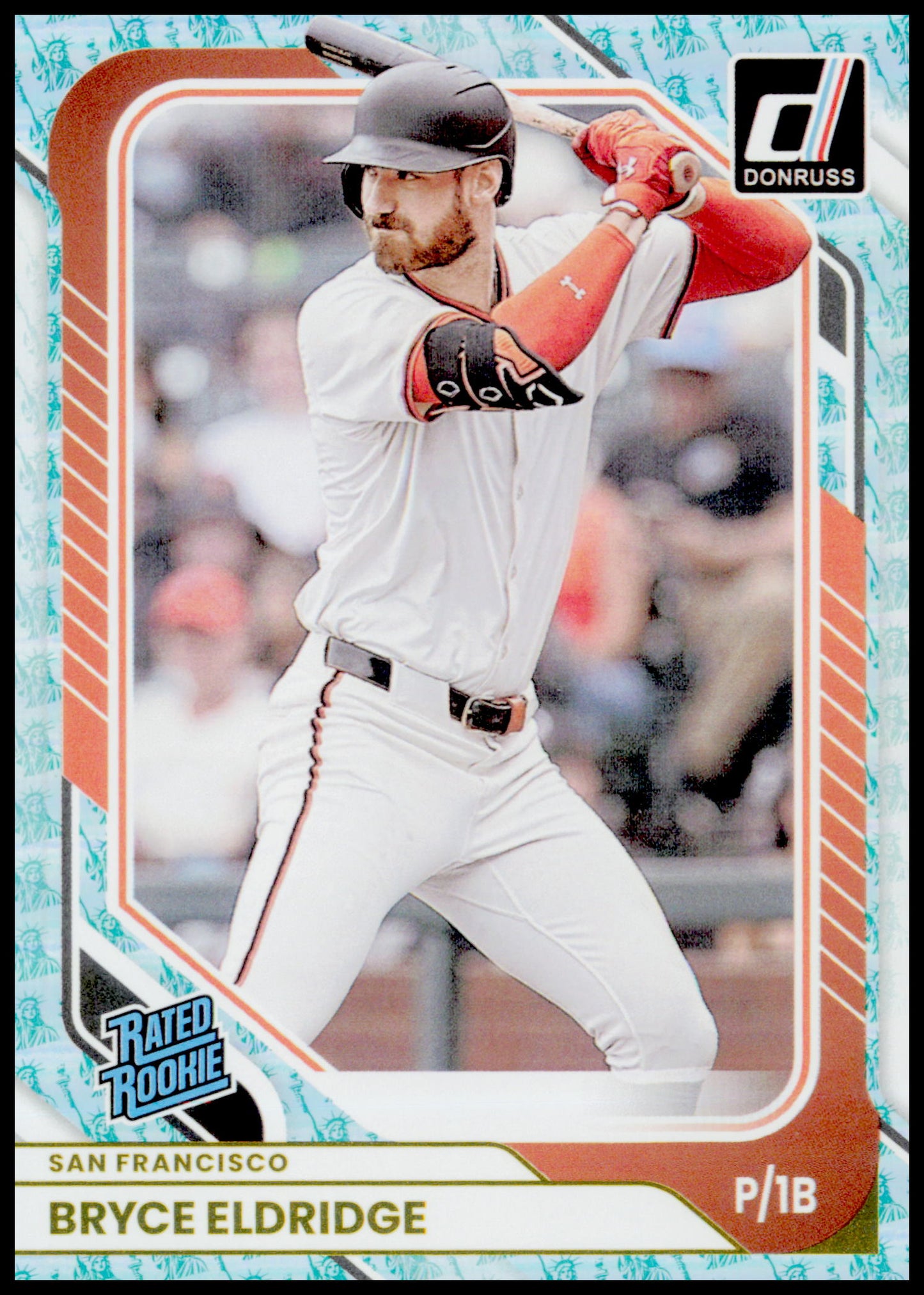 2026 Donruss Bryce Eldridge Card Liberty Rookie San Francisco Giants #46