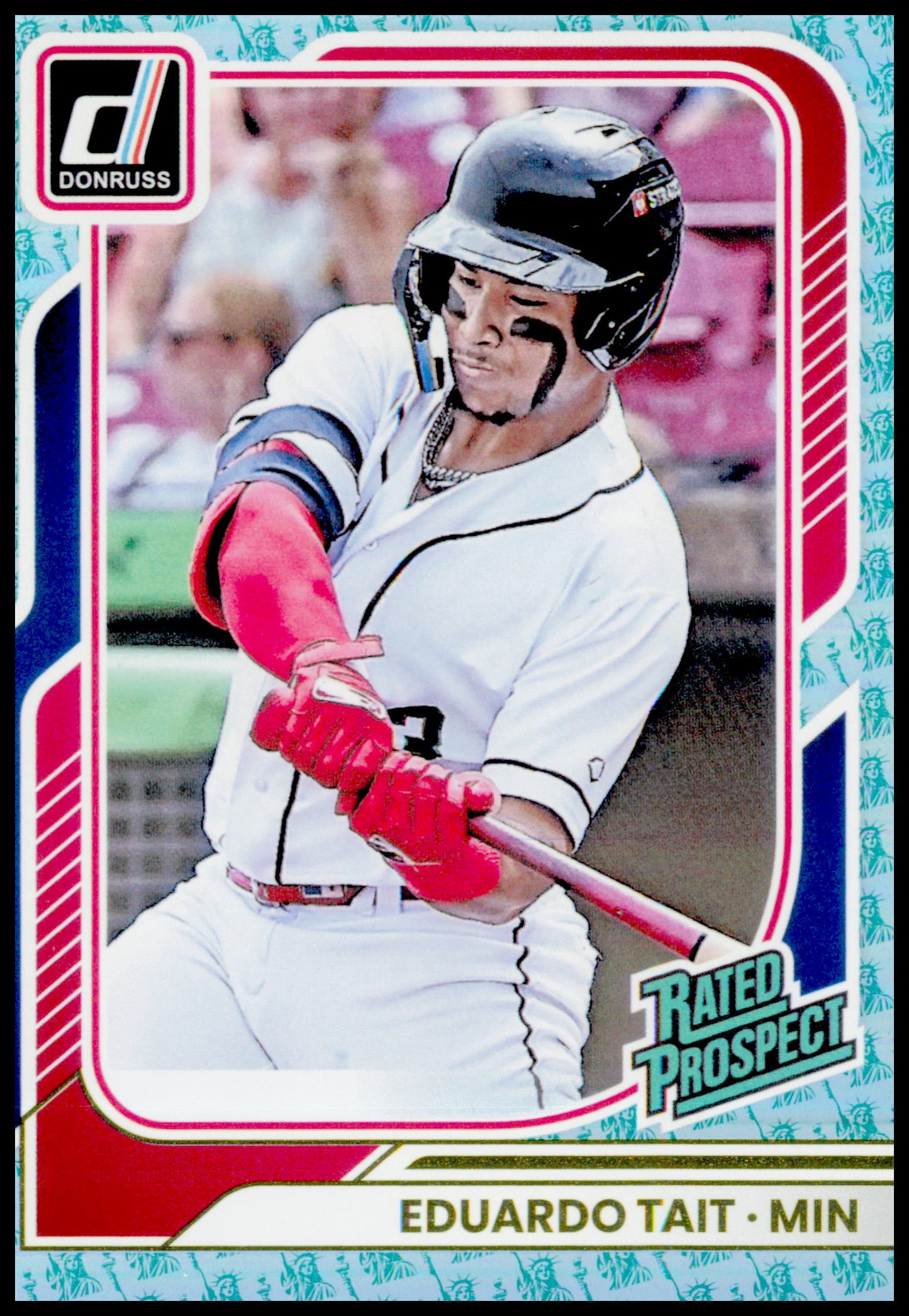 2026 Donruss Eduardo Tait Card Liberty Minnesota Twins #110