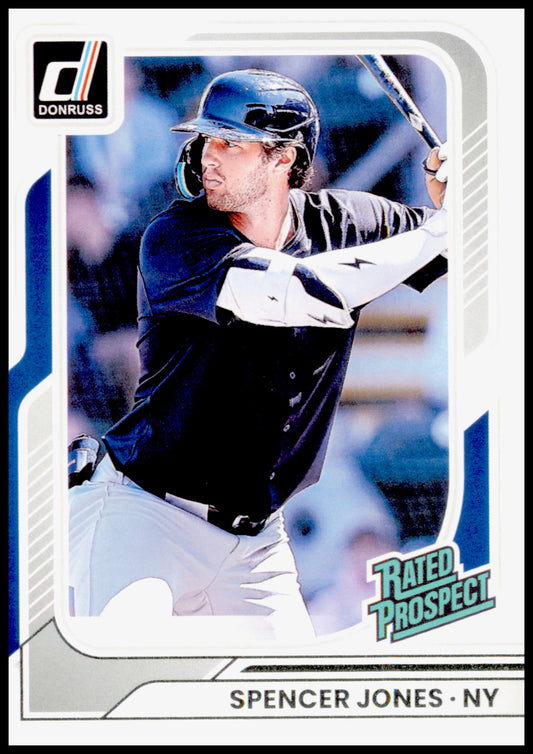 2026 Donruss Spencer Jones Card New York Yankees #178