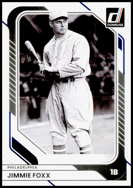 2026 Donruss Jimmie Foxx Card Philadelphia Athletics #43
