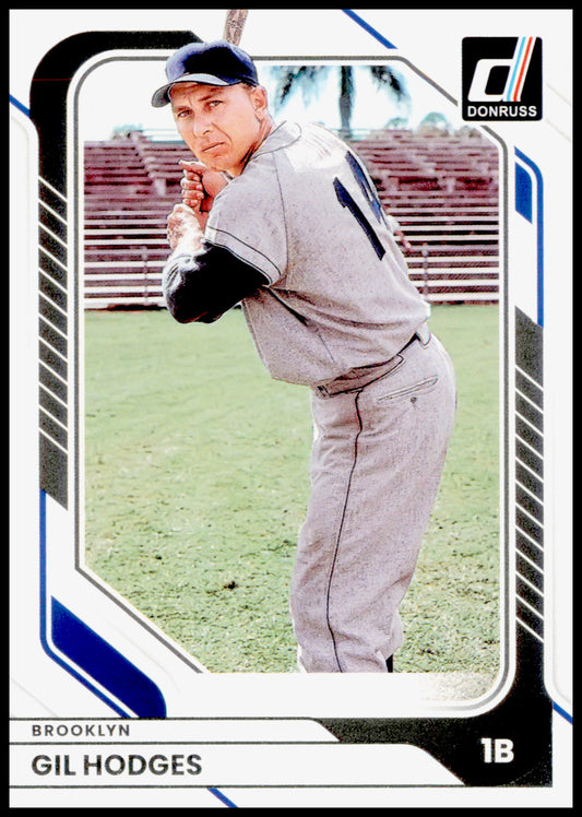 2026 Donruss Gil Hodges Card Brooklyn Dodgers #26