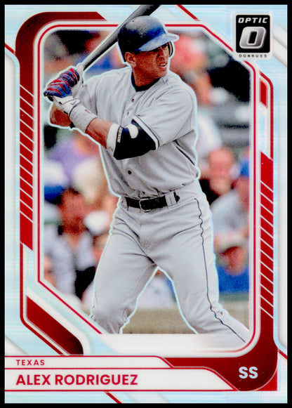 2026 Donruss Alex Rodriguez Card Optic Texas Rangers #59