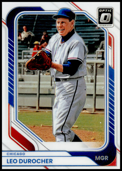 2026 Donruss Leo Durocher Card Optic Chicago Cubs #9