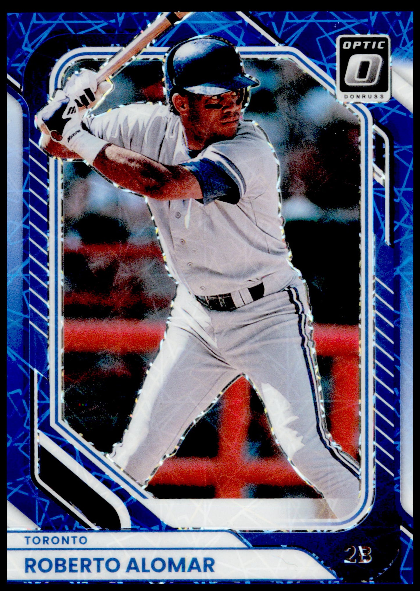 2026 Donruss Roberto Alomar Card Optic Blue Velocity Toronto Blue Jays #31