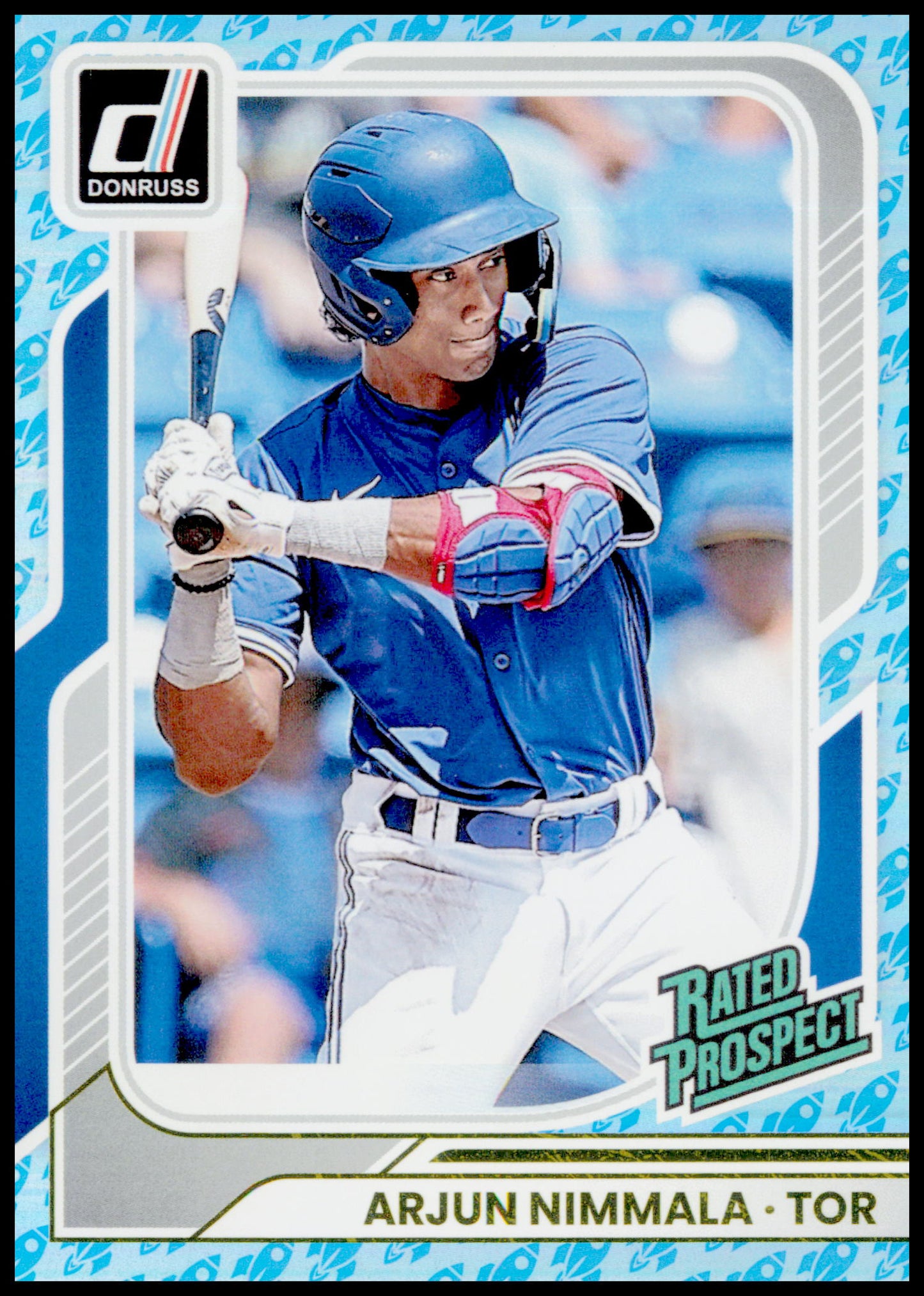 2026 Donruss Arjun Nimmala Card Rockets Toronto Blue Jays #154