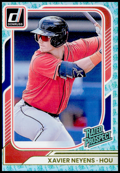 2026 Donruss Xavier Neyens Card Liberty Houston Astros #192