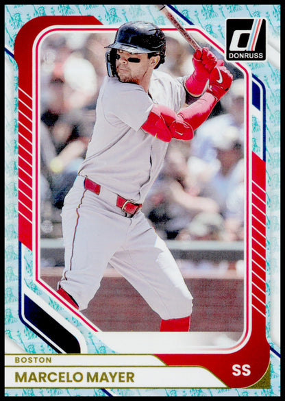 2026 Donruss Marcelo Mayer Card Liberty Boston Red Sox #96
