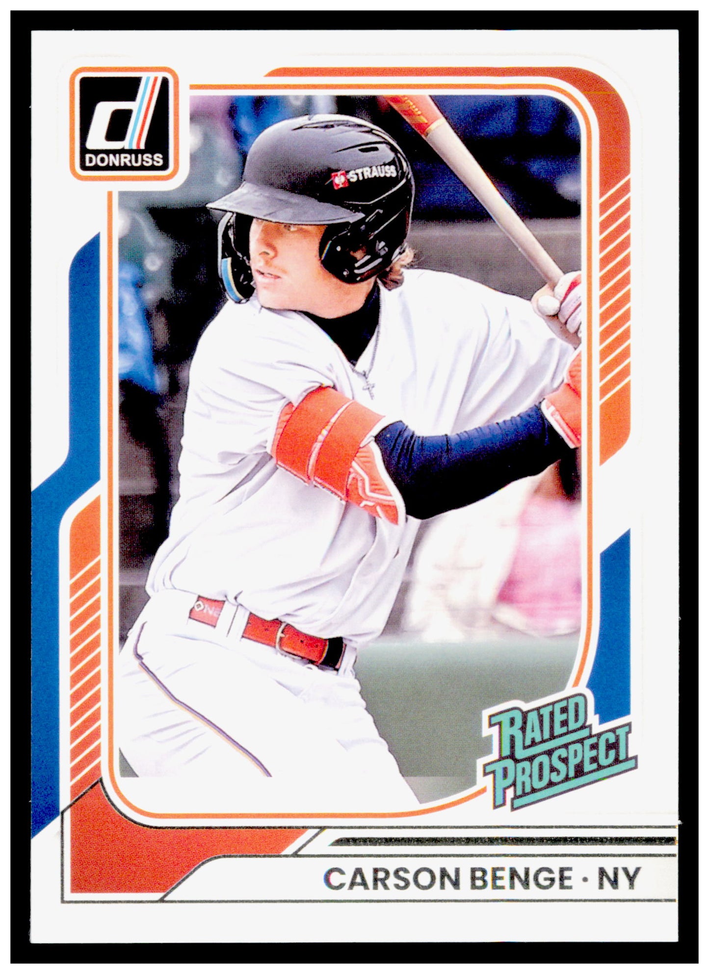2026 Donruss Carson Benge Card New York Mets #180