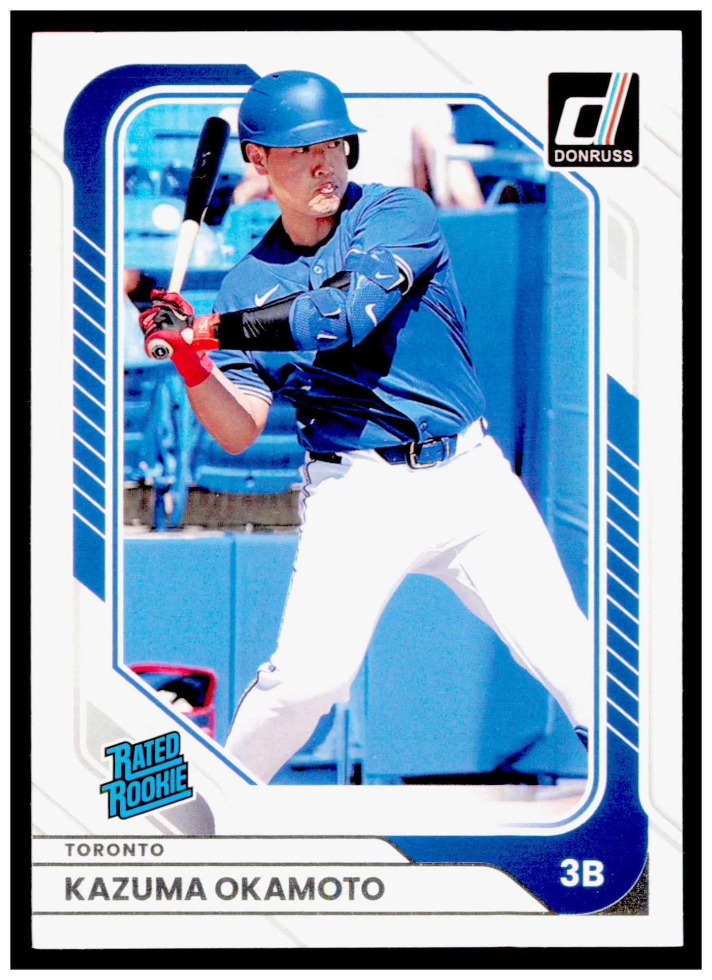 2026 Donruss Kazuma Okamoto Card Rookie Toronto Blue Jays #18