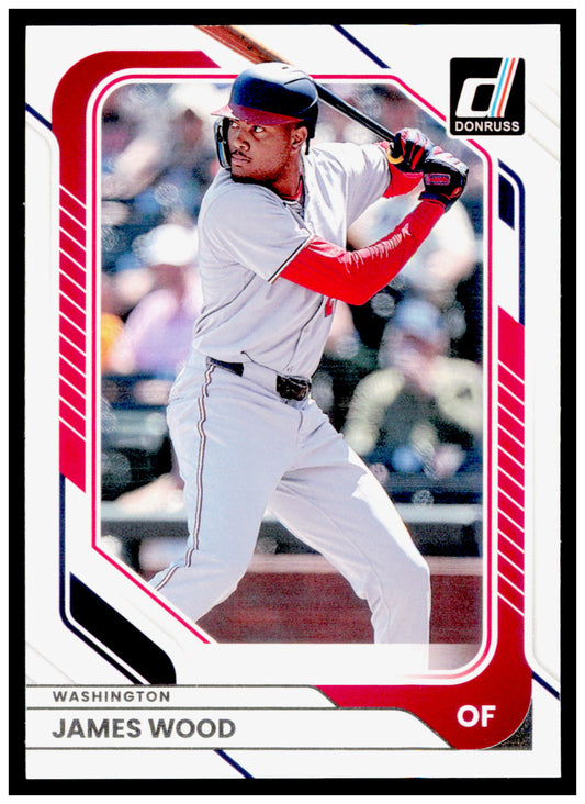 2026 Donruss James Wood Card Washington Nationals #100