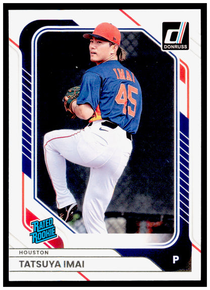 2026 Donruss Tatsuya Imai Card Rookie Houston Astros #42