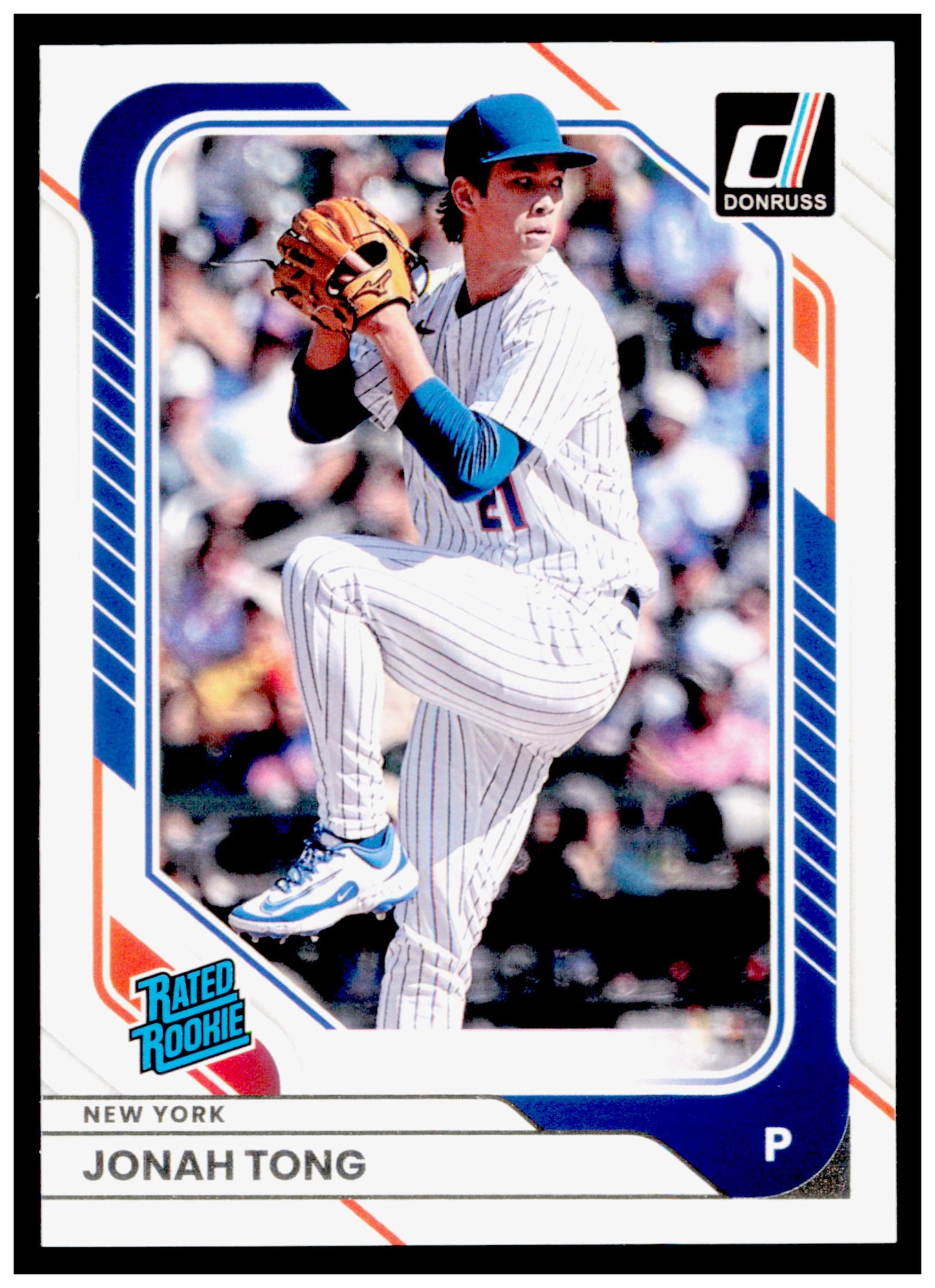 2026 Donruss Jonah Tong Card Rookie New York Mets #84
