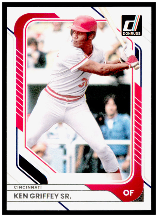 2026 Donruss Ken Griffey Sr. Card Cincinnati Reds #49