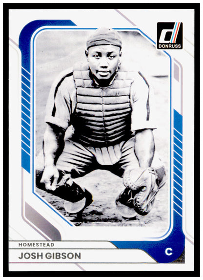 2026 Donruss Josh Gibson Card Homestead Grays #90