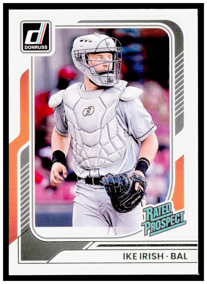 2026 Donruss Ike Irish Card Baltimore Orioles #137