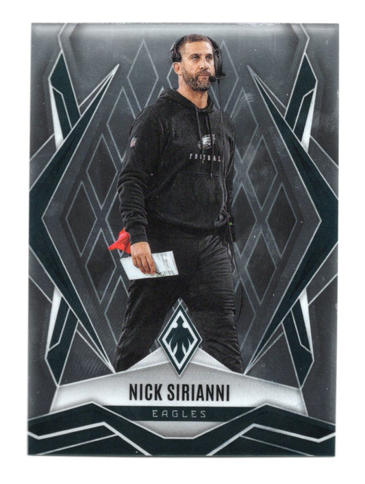 2025 Panini Phoenix Nick Sirianni Card Philadelphia Eagles #116