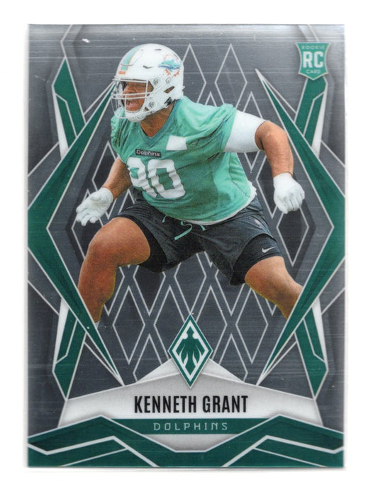 2025 Panini Phoenix Kenneth Grant Card Rookie Miami Dolphins #223