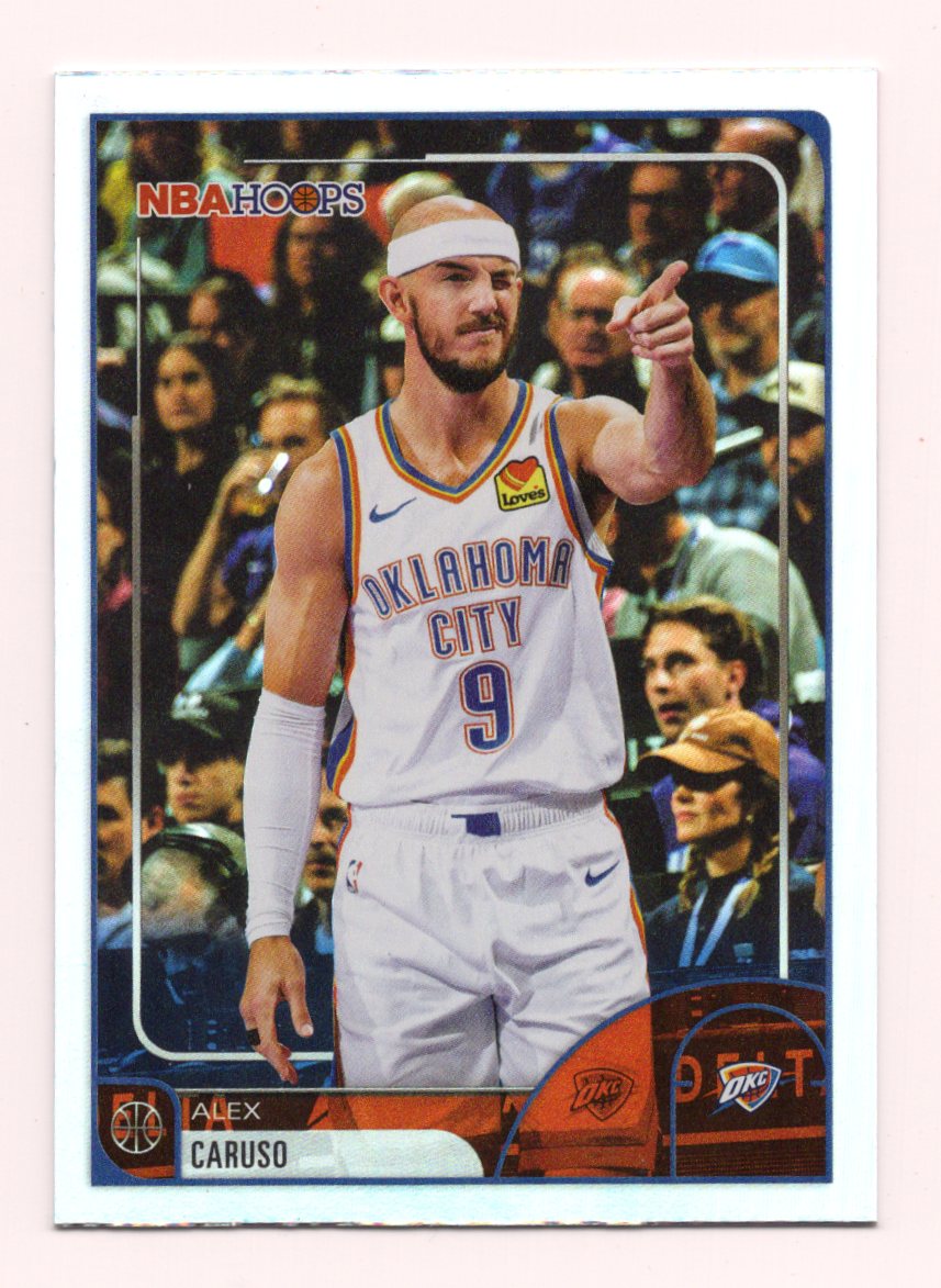 2025-26 Hoops Alex Caruso Card Oklahoma City Thunder #24