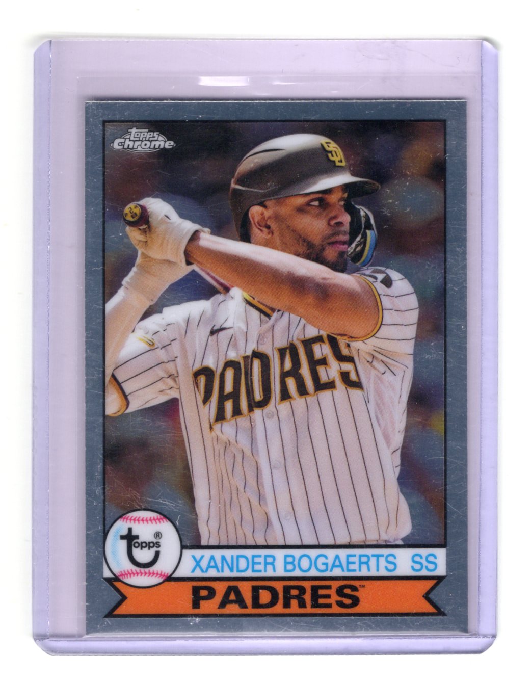 2023 Topps Chrome Xander Bogaerts Card San Diego Padres #79-5