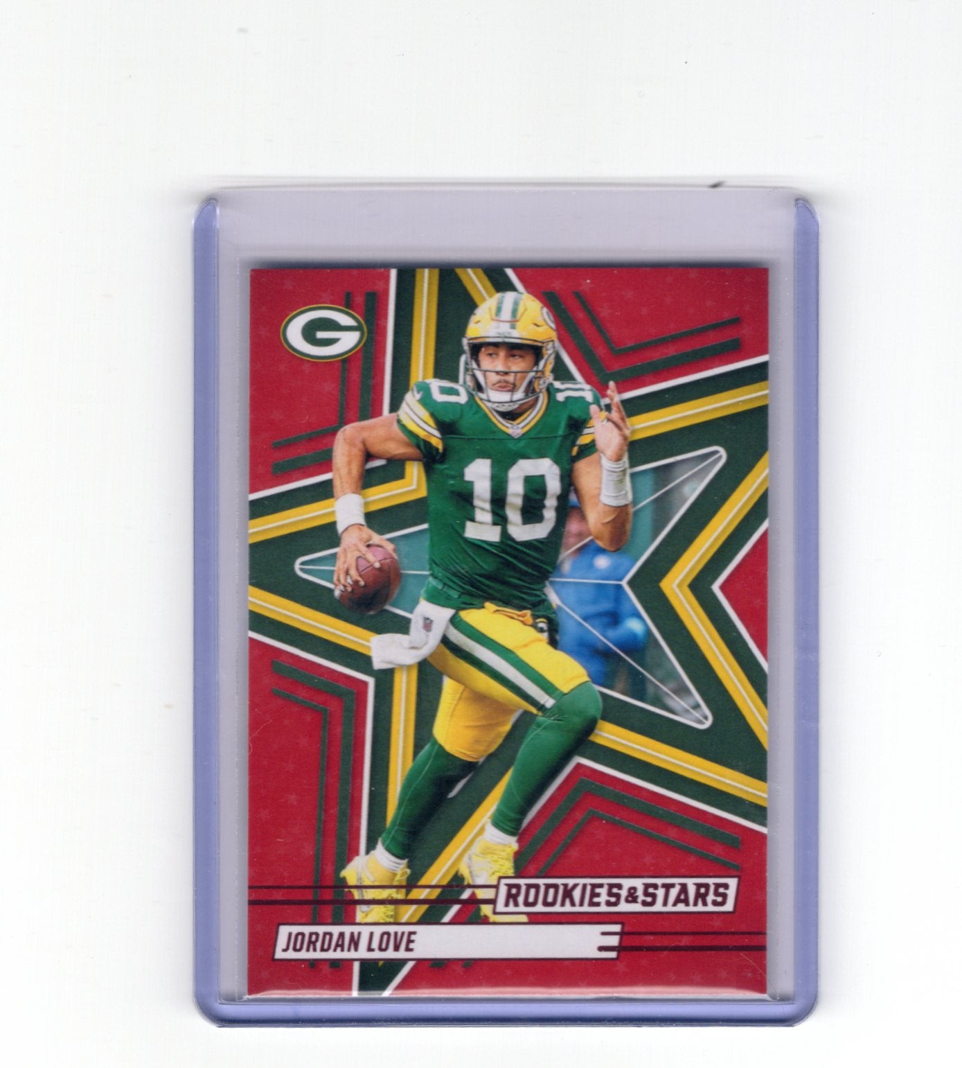 2025 Panini Rookies & Stars Jordan Love Card Red Green Bay Packers #71