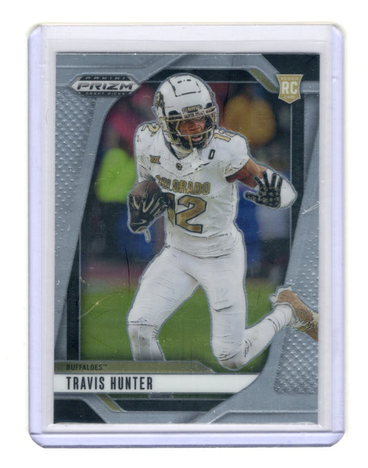 2025 Panini Prizm Draft Picks Travis Hunter Card Colorado Buffaloes #21