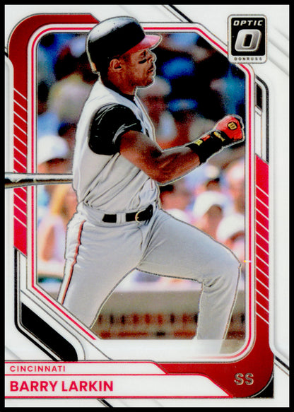 2026 Donruss Barry Larkin Card Optic Cincinnati Reds #48