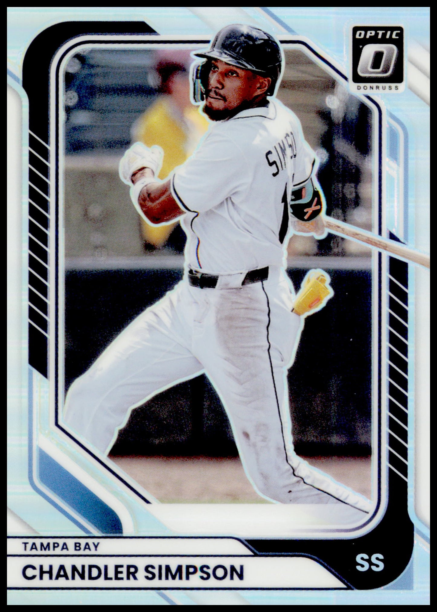 2026 Donruss Chandler Simpson Card Optic Tampa Bay Rays #29
