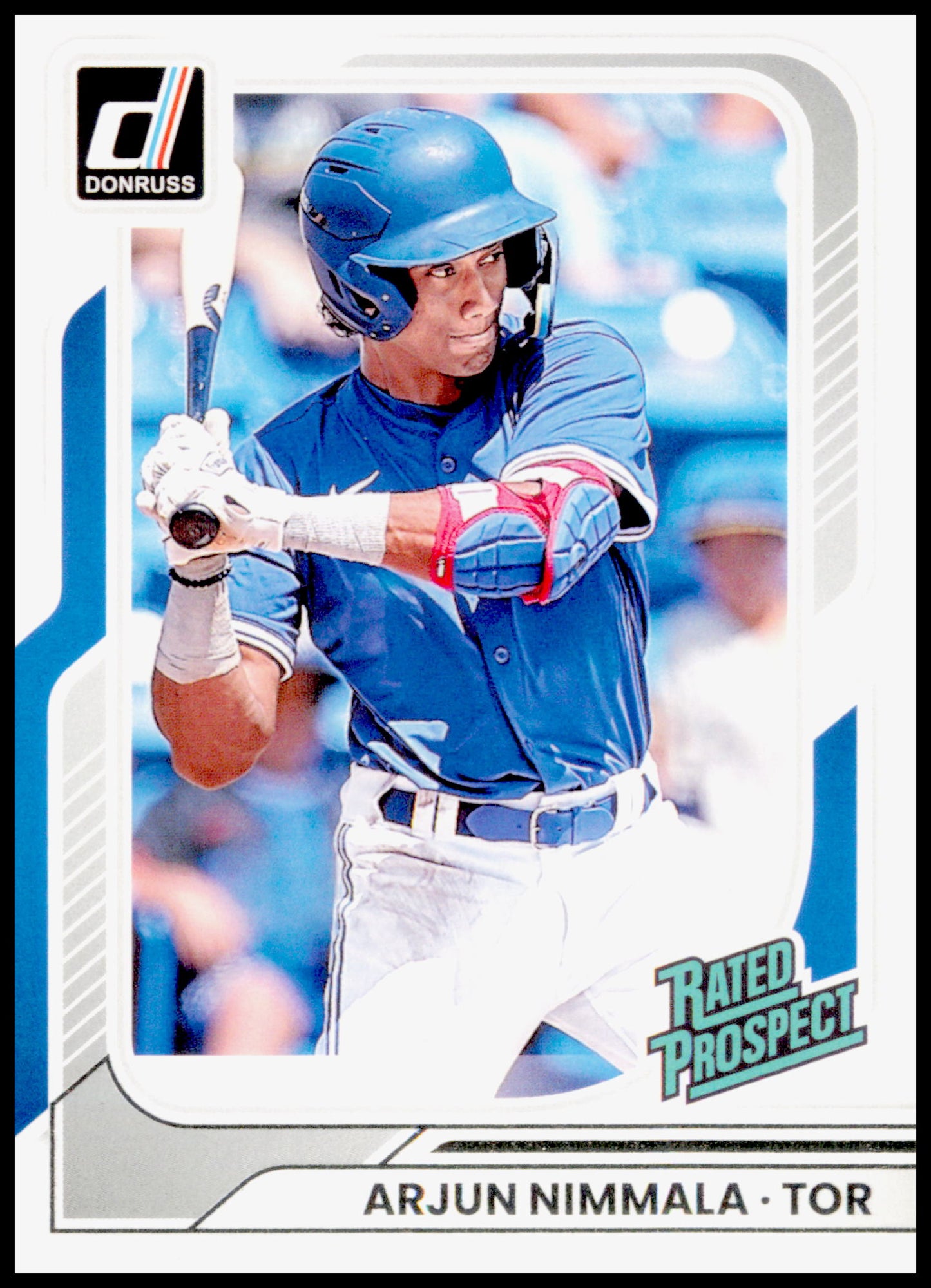 2026 Donruss Arjun Nimmala Card Toronto Blue Jays #154