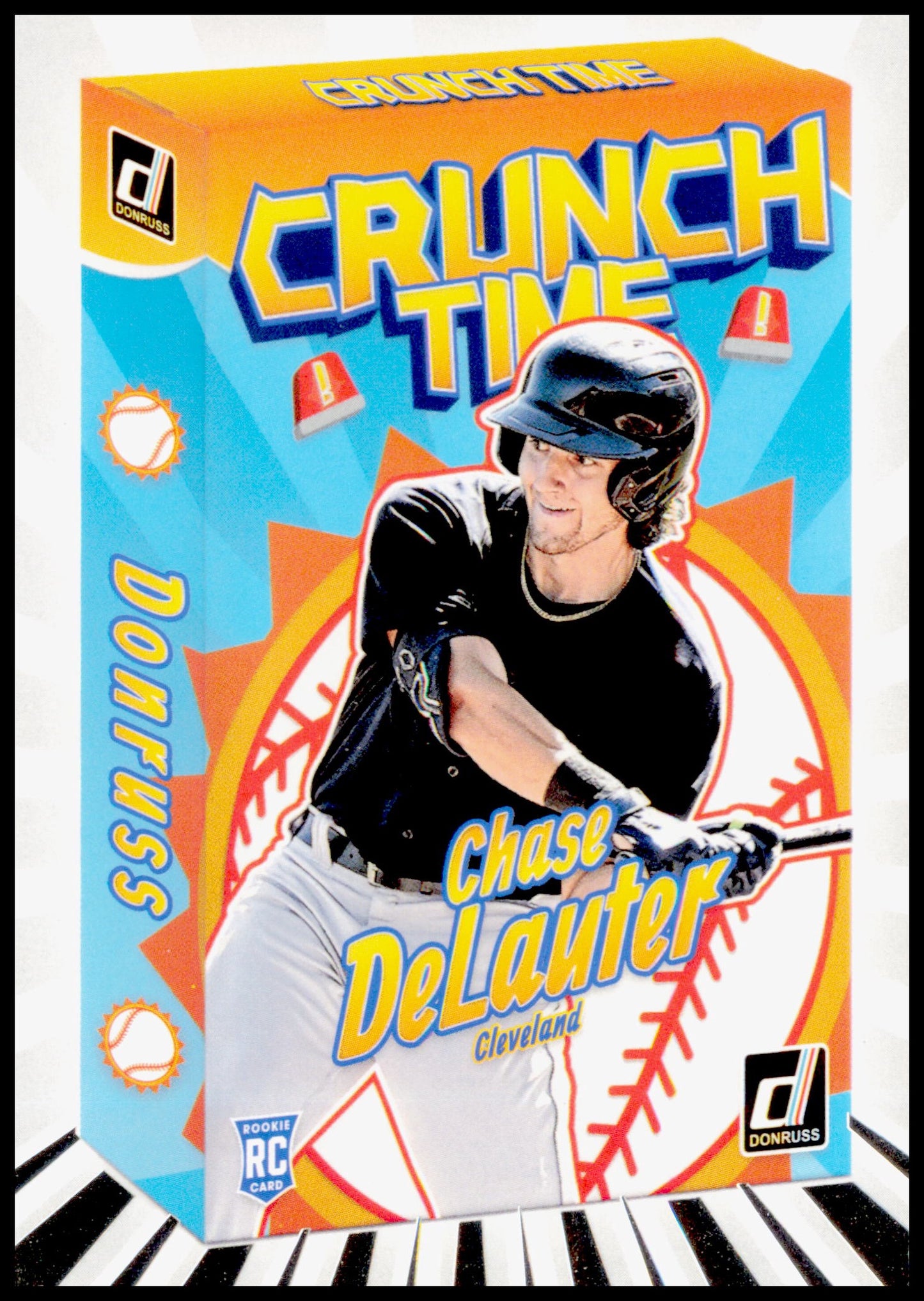 2026 Donruss Chase DeLauter Card Crunch Time Cleveland Guardians #2