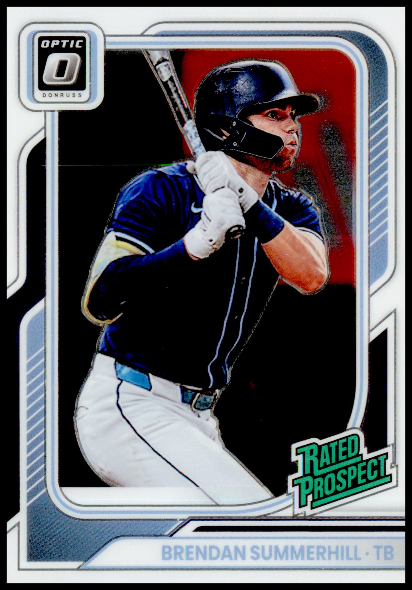 2026 Donruss Brendan Summerhill Card Optic Tampa Bay Rays #173