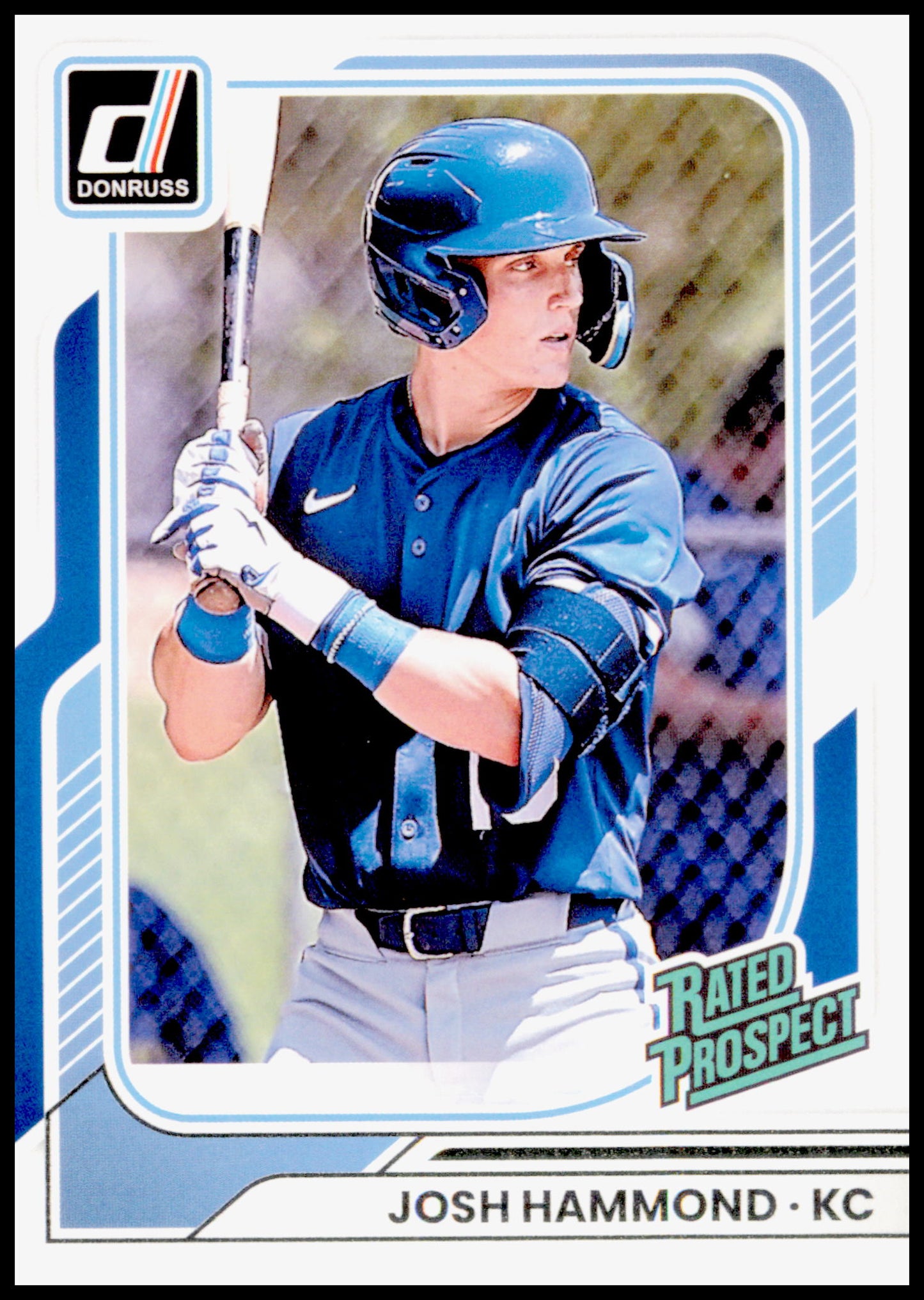 2026 Donruss Josh Hammond Card Kansas City Royals #121
