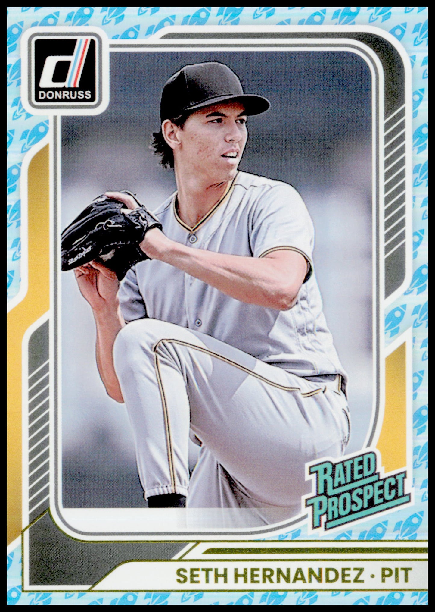 2026 Donruss Seth Hernandez Card Rockets Pittsburgh Pirates #124