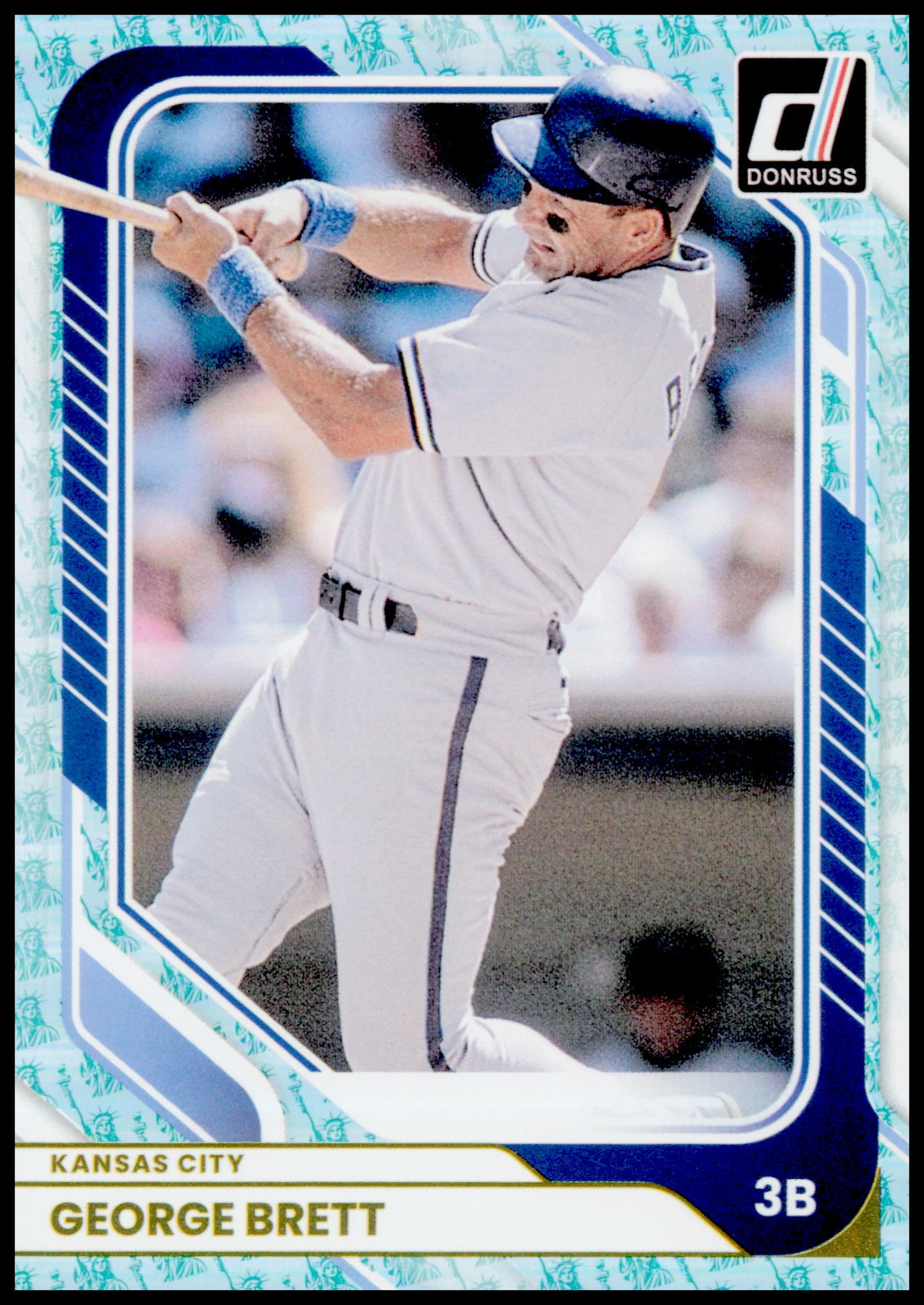 2026 Donruss George Brett Card Liberty Kansas City Royals #91
