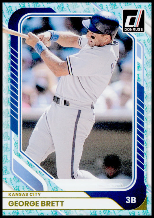 2026 Donruss George Brett Card Liberty Kansas City Royals #91