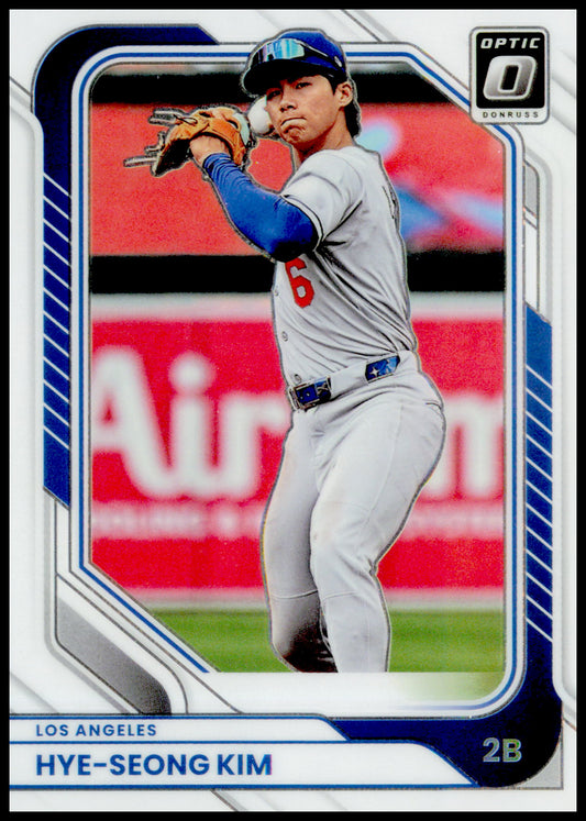 2026 Donruss Hye-Seong Kim Card Optic Los Angeles Dodgers #58