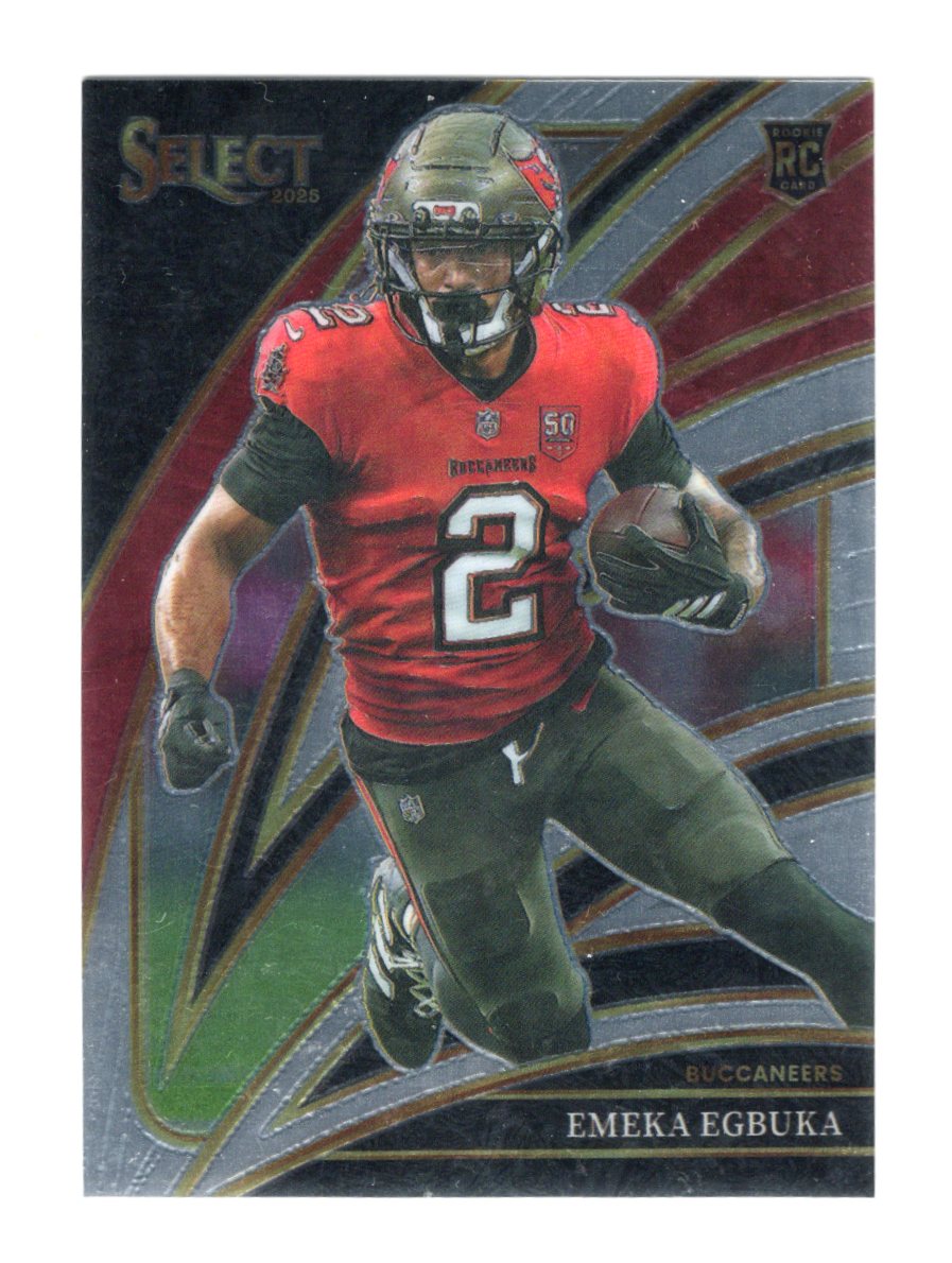 2025 Panini Select Emeka Egbuka Card Tampa Bay Buccaneers #237