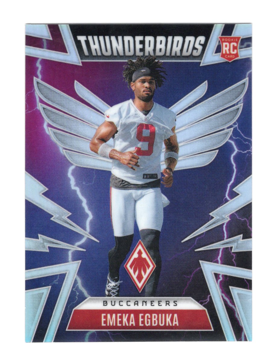 2025 Panini Phoenix Emeka Egbuka Card Thunderbirds Tampa Bay Buccaneers #47
