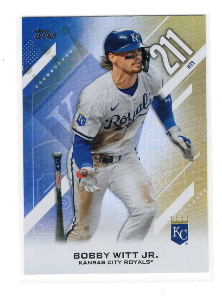 2026 Topps Bobby Witt Jr. Card Crooked Numbers Kansas City Royals #CN-8