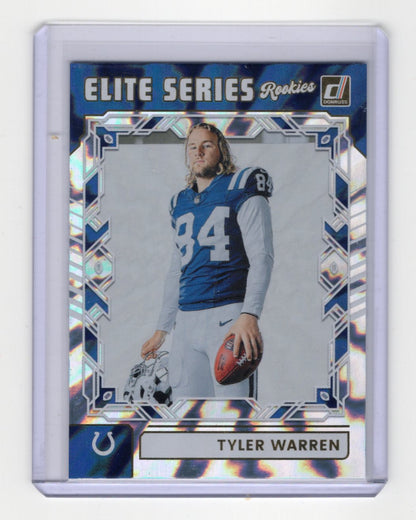 2025 Donruss Tyler Warren Card Elite Series Rookies Indianapolis Colts #ESR-TWN