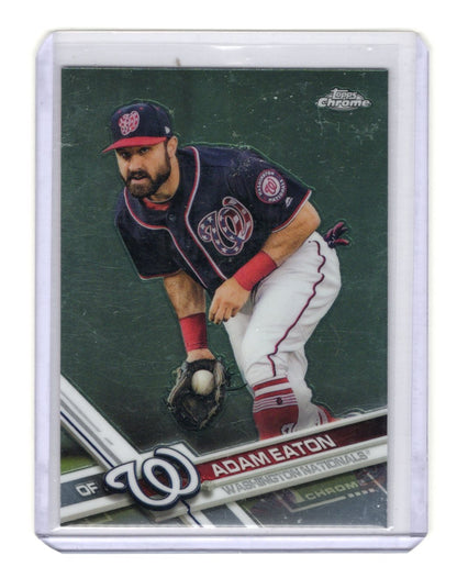 2017 Topps Chrome Update Adam Eaton Card Washington Nationals #HMT95