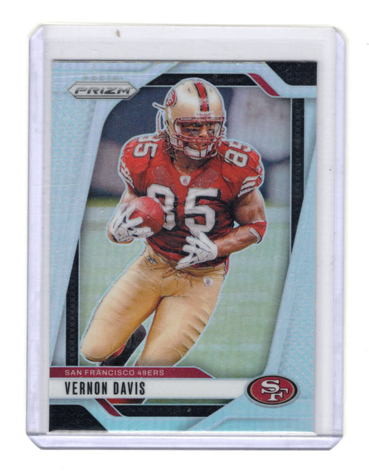 2024 Panini Prizm Vernon Davis Card San Francisco 49ers #258