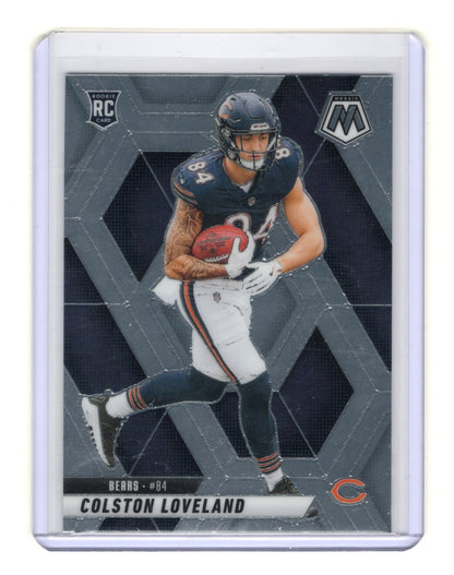 2025 Panini Mosaic Colston Loveland Card Rookie Chicago Bears #304
