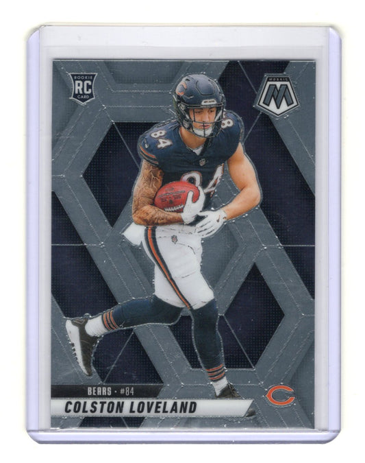 2025 Panini Mosaic Colston Loveland Card Rookie Chicago Bears #304