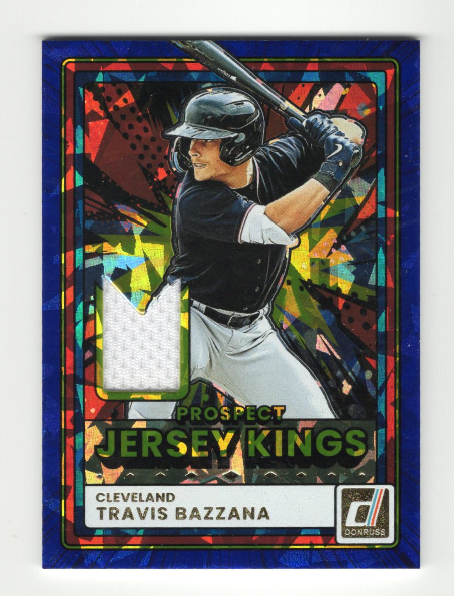 2026 Donruss Travis Bazzana Card Prospect Jersey Kings Blue Ice Memorabilia