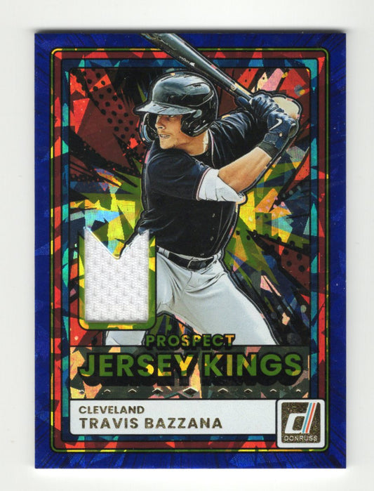 2026 Donruss Travis Bazzana Card Prospect Jersey Kings Blue Ice Memorabilia