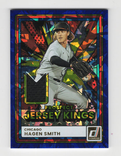 2026 Donruss Hagen Smith Card Prospect Jersey Kings Blue Ice Memorabilia Chicago
